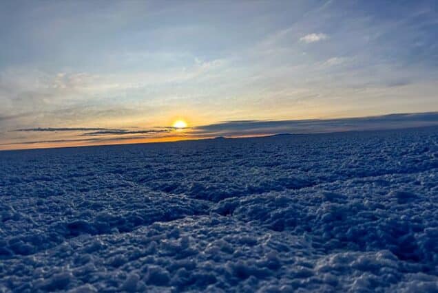 atardecer sdalar de Uyuni